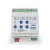 MDT JAL-0410D.02 actuador de persiana 4 canales, 4TE, 24VDC, 8A