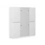MDT RF-TA55A4.01 KNX RF+ pulsador Plus 4 canales con actuador, blanco puro brillante