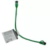 IT-BUDGET cable de parcheo slim Cat.8.1, S/FTP, 40 Gbps, 2000 MHz, verde, 0,15 m 90ITBSLIM81PK015GR