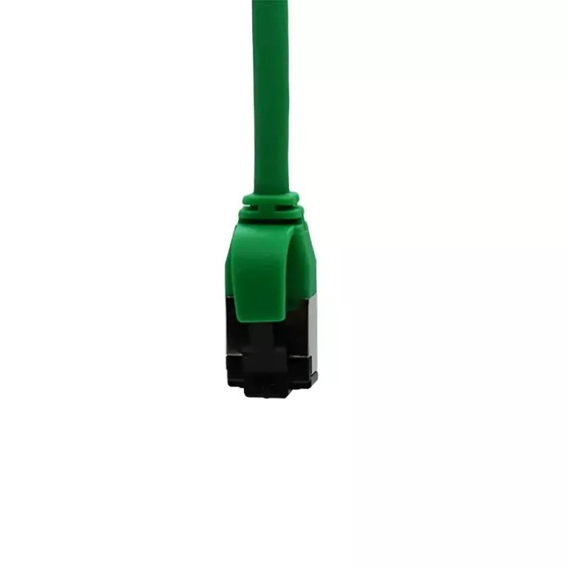 IT-BUDGET cable de parcheo slim Cat.8.1, S/FTP, 40 Gbps, 2000 MHz, verde, 0,15 m 90ITBSLIM81PK015GR