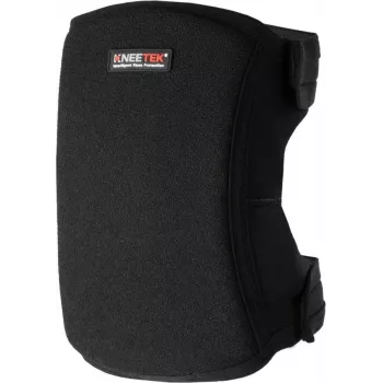 KNEETEK Profi Poly rodilleras lavables antideslizantes con recubrimiento de PU, negro, EN 14404 Tipo 2 Nivel 1 60001