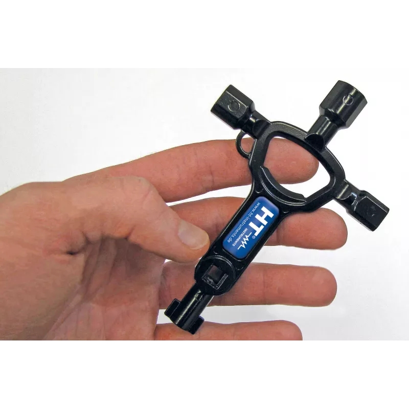 HT Instruments MasterKey Electro Llave universal para armarios eléctricos 5 en 1 con punta reversible 2009760