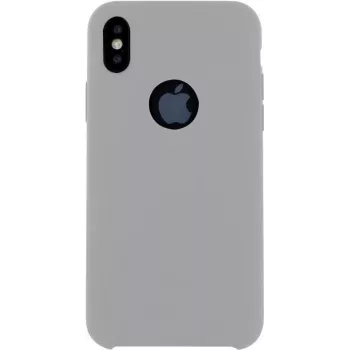 CYOO Funda rígida Premium de silicona líquida para iPhone X / XS - Blanca