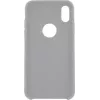 CYOO Funda rígida Premium de silicona líquida para iPhone X / XS - Blanca