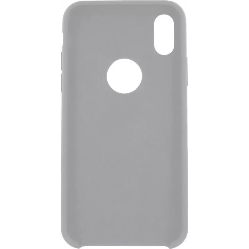 CYOO Funda rígida Premium de silicona líquida para iPhone X / XS - Blanca