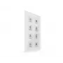 MDT BE-GT08W.01 KNX Pulsador de vidrio Plus, 8 canales, blanco