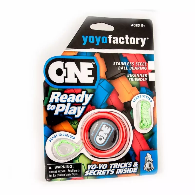 YoYoFactory YO-YO ONE Yo-yo para principiantes, rojo