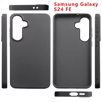 MRDISC Funda trasera para Samsung Galaxy S24 FE negra TPU MG-BCSGAS24FESW