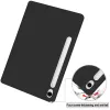 MRDISC Funda tipo flip para Samsung Galaxy Tab S10+ 5G, negra TPU MG-FLIPSGTSGB9SW
