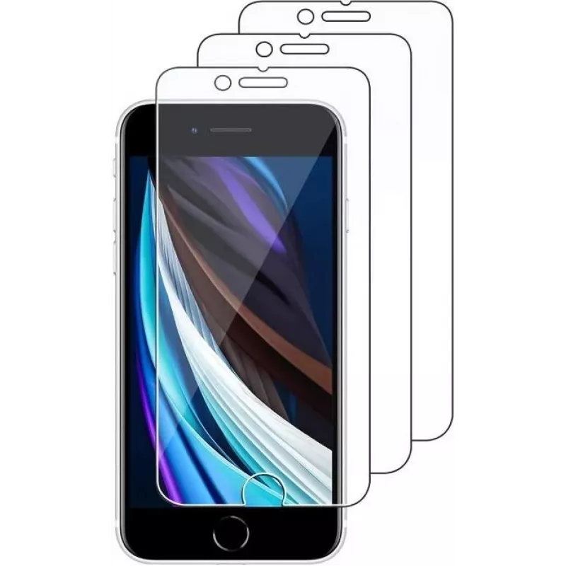 JETech protección de pantalla de cristal templado para iPhone SE 3/2 (2022/2020) 4,7