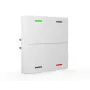 MDT BE-TAL63T4.01 Sensor táctil de cristal KNX 4-fach con LEDs de estado RGBW, sensores de temperatura, proximidad y luminosidad, Studio blanco brillante