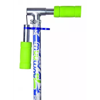 MUUWMI KiddyScooter Racing Patinete de 3 ruedas, azul