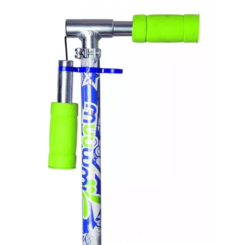 MUUWMI KiddyScooter Racing Patinete de 3 ruedas, azul
