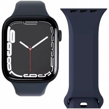 VONMÄHLEN Classic Band 2 para Apple Watch 44/45/46/49 mm, azul marino