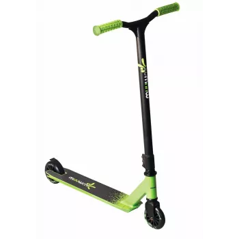 MUUWMI AU 399 patinete stunt 100 mm negro/verde