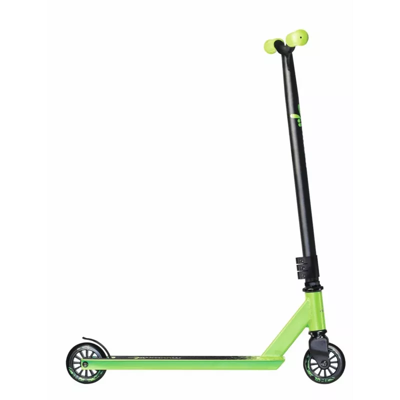 MUUWMI AU 399 patinete stunt 100 mm negro/verde