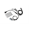 IT-BUDGET kit de montaje de ventilador con termostato, soporte, cable y material de montaje - ajustable 0-60°C (90ITBTKD180603KTH)