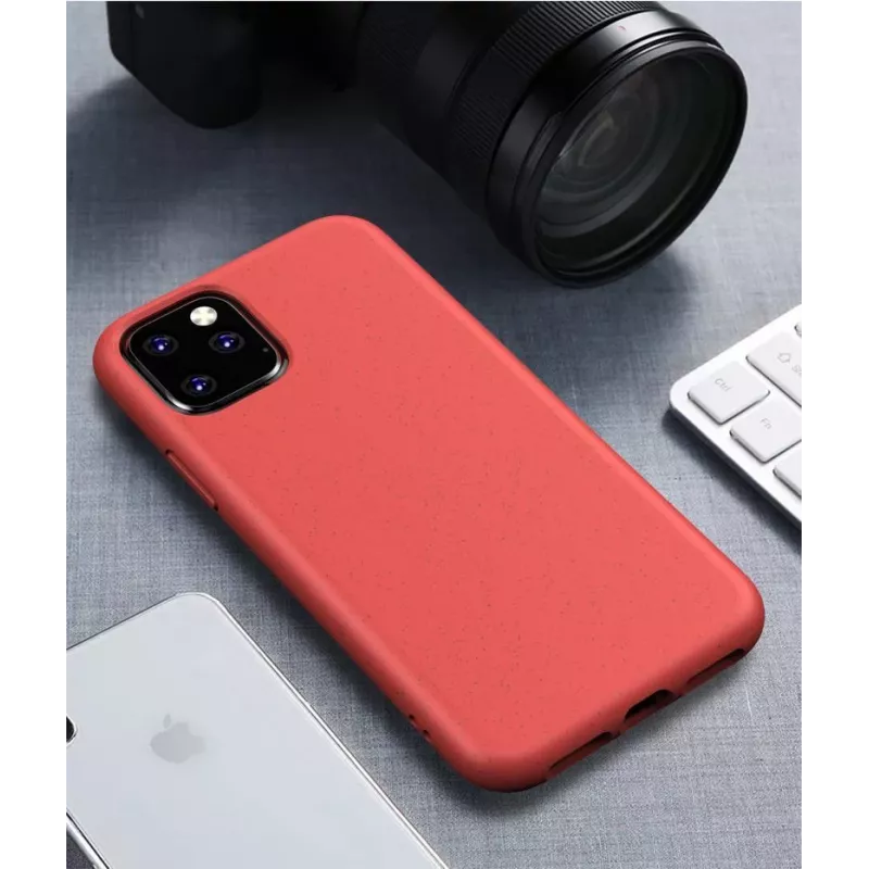 CYOO BioCase para iPhone 12 Pro / iPhone 12 6,1 pulgadas - rojo - funda rígida - biodegradable (CY121894)