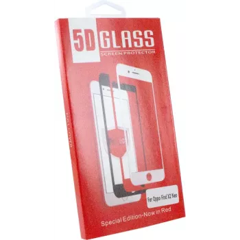 CYOO Protector de pantalla de cristal templado 5D para OPPO Find X2 Neo – Transparente, dureza 9H, cobertura completa CY121952
