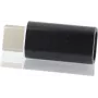 CYOO Adaptador Lightning a USB-C – Convertidor negro para carga y sincronización de datos (CY122090)