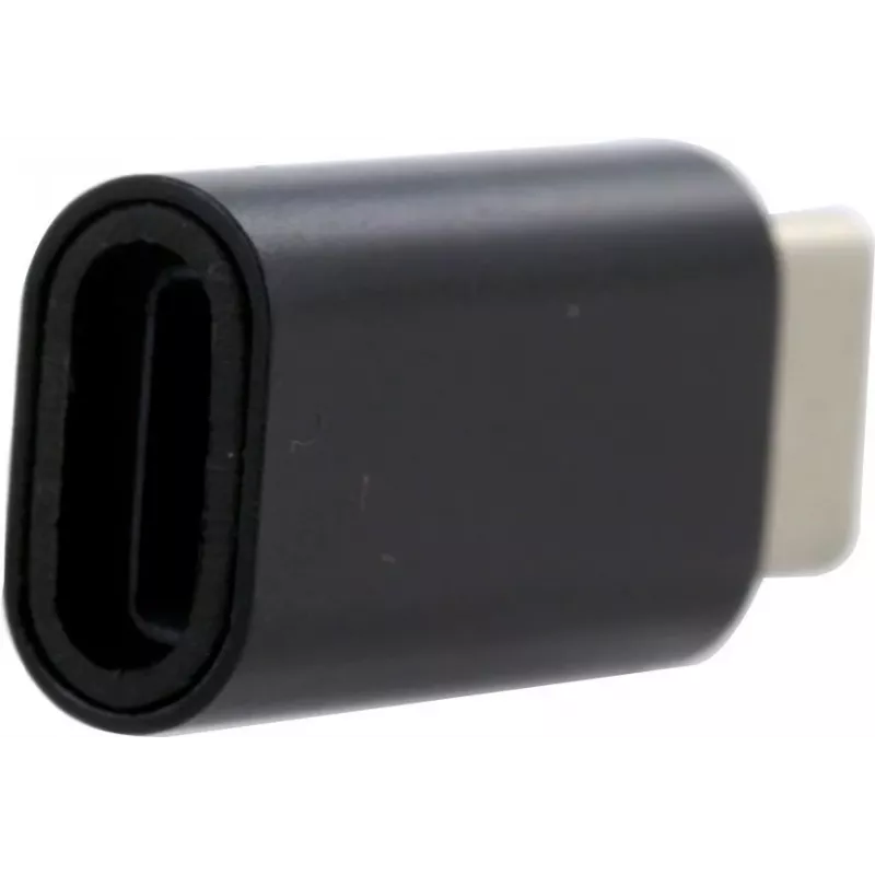 CYOO Adaptador Lightning a USB-C – Convertidor negro para carga y sincronización de datos (CY122090)