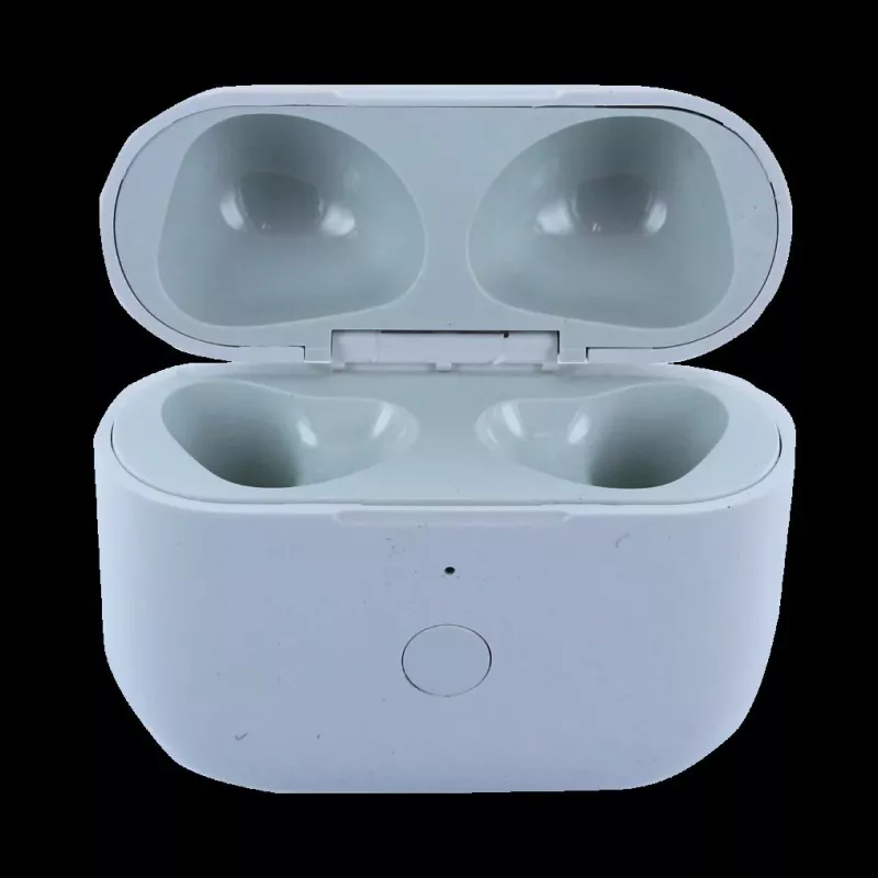CY122590 Estuche de carga de repuesto para Apple AirPods 3.ª generación, carga inalámbrica y Lightning, Blanco