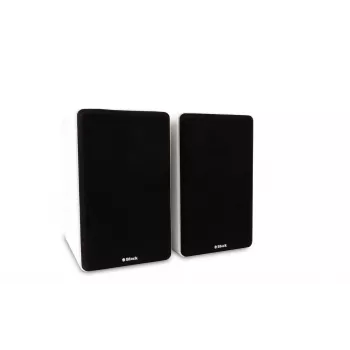 AUDIOBLOCK S-250 WS altavoz de estantería pasivo de 2 vías, par, blanco, 50 W RMS, 4 ohmios, bass-reflex AB2701-004
