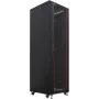 IT-BUDGET armario de servidor 19 inch SRK - 42U - 600x1000 mm - puertas de cristal/acero - premontado - negro 99ITB19SRK42610GSNM