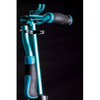 Six Degrees AU 514 patinete 230 mm rueda delantera / 215 mm rueda trasera, turquesa