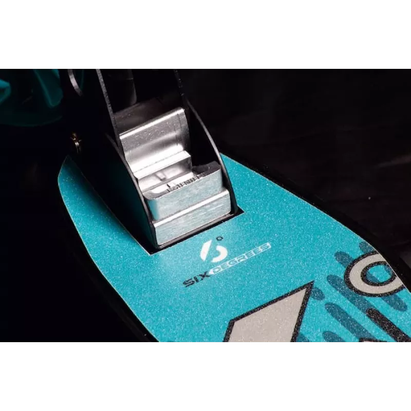 Six Degrees AU 514 patinete 230 mm rueda delantera / 215 mm rueda trasera, turquesa