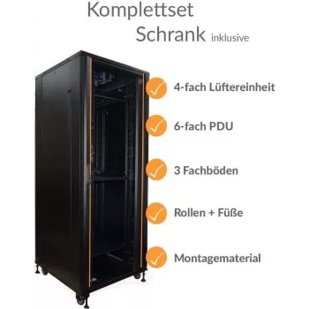 IT-BUDGET Rack de servidor SRK de 19