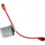 IT-BUDGET Cable de parcheo Cat.8.1 Premium Slim - Cobre puro, AWG 28, 2000 MHz, PoE+, 40 Gbit/s, libre de halógenos, Rojo, 0,15 m 90ITBSLIM81PK015R