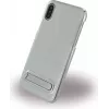 CYOO Funda Brushed Stand para Apple iPhone X / XS - Plata