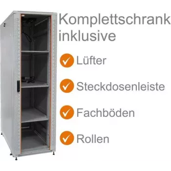 IT-BUDGET Rack de red SRK de 19