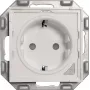 PowerRay WiFi Enchufe inteligente PR-SSO-01, sin marco blanco, 16A, control por app y voz, tipo F