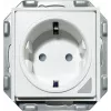 PowerRay WiFi Enchufe inteligente PR-SSO-01, sin marco blanco, 16A, control por app y voz, tipo F