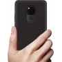 CYOO Funda premium de silicona líquida para Huawei Mate 20 Pro - Negra