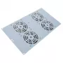 IT-BUDGET Unidad de ventiladores silenciosa de 19
