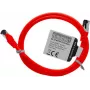 IT-BUDGET Cable de red premium de cobre puro - Flex AWG 26 - Cat.8.1 - 2000 MHz - libre de halógenos - PoE+ - 40GBit - rojo - 1 m (90ITBFLEX81PK1R)