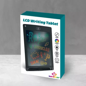 Tableta de dibujo LCD multicolor Mad Monkey Sketch Pad de 8,5