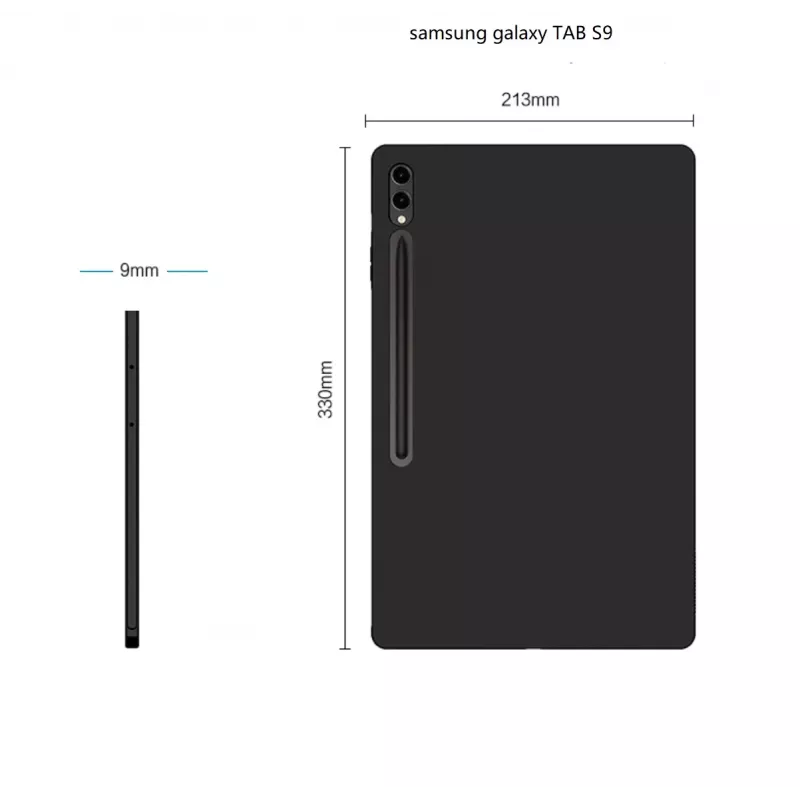 Cubierta trasera MRDISC para Samsung Galaxy Tab S9 FE 11