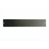 Panel ciego para rack de 19 inch IT-BUDGET con entrada de cables, 1U, negro, para armarios SWA con paredes laterales desmontables 90ITB19WSBPKES
