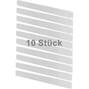 Pack ahorro IT-BUDGET 10x paneles ciegos para rack de 19