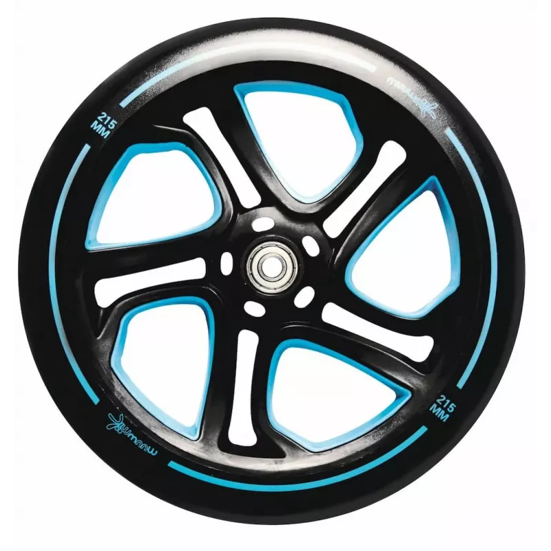 MUUWMI Patinete de aluminio PRO 215 mm, azul