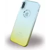CYOO Funda de silicona suave Ruber para Apple iPhone X – oro