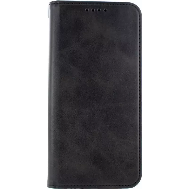 CYOO Premium Funda tipo libro para Apple iPhone 13, polipiel negra CY122555