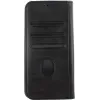 CYOO Premium Funda tipo libro para Apple iPhone 13 Pro, polipiel negra CY122556