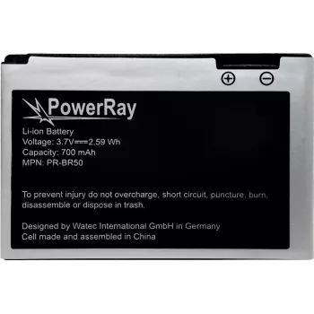 PowerRay Batería PR-BL5CT para Nokia C6-01, C3-01, 1050 mAh, Bulk