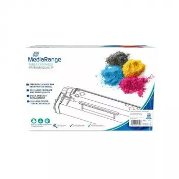 MediaRange MRHPTCE401A Tóner cian, compatible, 6000 páginas, para HP LaserJet Enterprise 500 M551/M570/M575