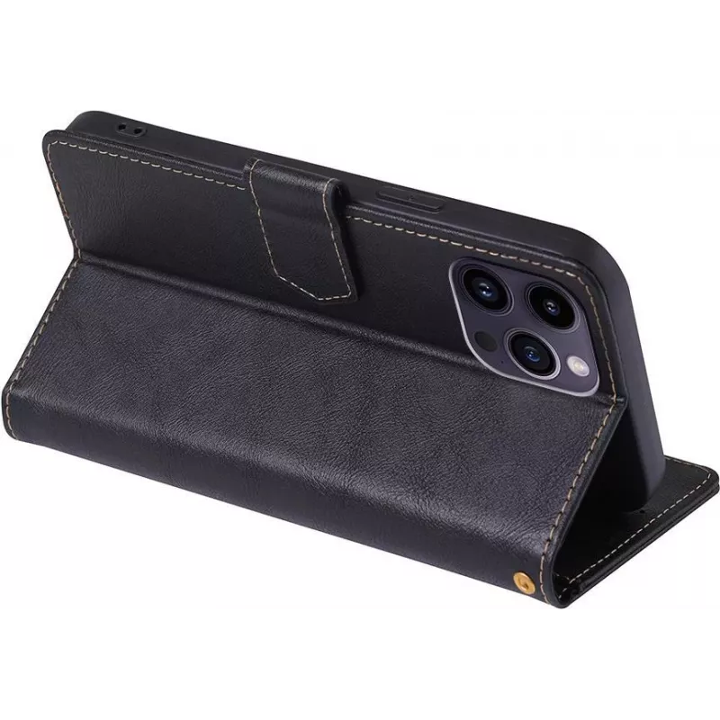 CYOO Funda Premium BookCase tipo folio para Apple iPhone 14 Plus – Negro CY122795